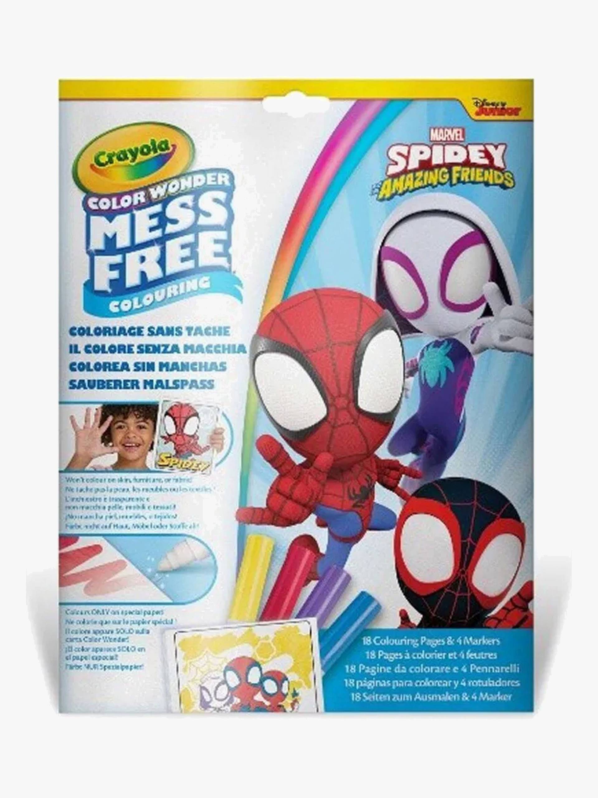 Marvel Spidey And His Amazing Friends Color Wonder Malset von Crayola
