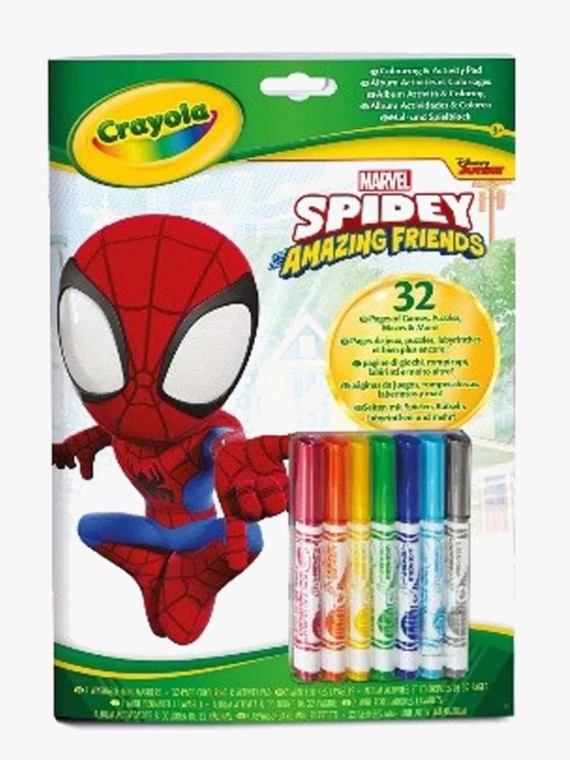 Marvel Spidey And His Amazing Friends Malset von Crayola