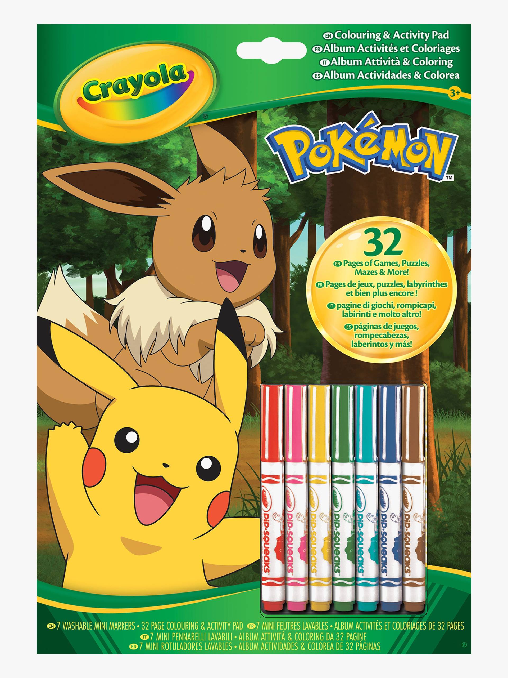 Pokémon Malset von Crayola