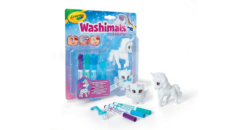 Washimals Einhorn-Fabeltiere (2 Stck in Blister) von Crayola