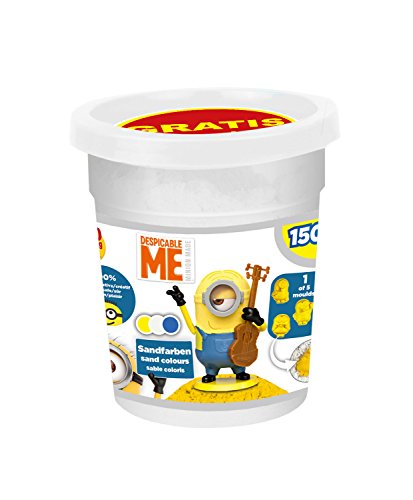 Craze 58641 - Magic Sand Minions Refill Can, ca. 150 g, Sortiert von CRAZE GmbH