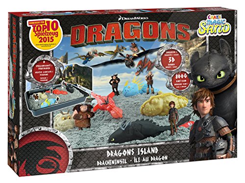 Craze 54292 - Magic Sand Dragons Island Box., ca. 800g in 5 verschiedenen Farben Craze 54292 - Magic Sand Dragons Island Box., ca. 800g in 5 verschiedenen Farben von CRAZE GmbH