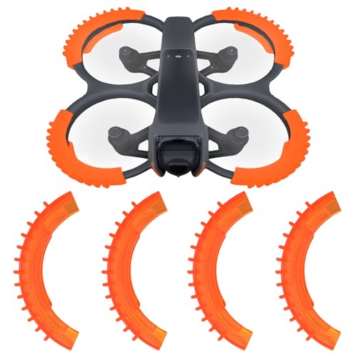 Craznick Avata 2 Propellerschutz Stoßstange - Prop Bumper Anti-Kollision Stoßstange Schutzhülle Ring für DJI Avata 2 Zubehör Orange Craznick Avata 2 Propellerschutz Stoßstange - Prop Bumper Anti-Kollision Stoßstange Schutzhülle Ring für DJI Avata 2 Zubehör Orange von Craznick