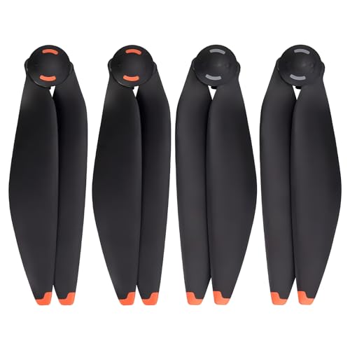 Craznick Mavic 4 Pro Propeller Blätter – 4 Stück Ersatzpropeller Schnellverschluss geringe Geräuschentwicklung Blättern weichen Spitzen Flügeln für DJI Mavic 4 Serie Drohnenzubehör von Craznick