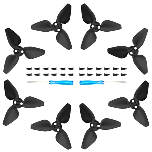Craznick Propeller für DJI Neo – Drohnen Requisiten Blätter Ersatz Geräuscharmer Flügel Propellerblatt für DJI Neo Drohnen Zubehör Exklusive Schraubendreher und Schrauben 8 Stück Craznick Propeller für DJI Neo – Drohnen Requisiten Blätter Ersatz Geräuscharmer Flügel Propellerblatt für DJI Neo Drohnen Zubehör Exklusive Schraubendreher und Schrauben 8 Stück von Craznick