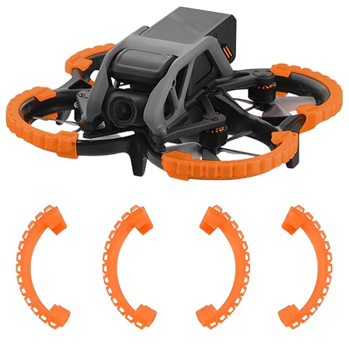 Craznick DJI Avata Propellerschutz Stoßstange: Schutzring Stoßfänger Anti-Kollision Schlagschutz für DJI Avata FPV Drohne Zubehör Orange Craznick DJI Avata Propellerschutz Stoßstange: Schutzring Stoßfänger Anti-Kollision Schlagschutz für DJI Avata FPV Drohne Zubehör Orange von Craznick