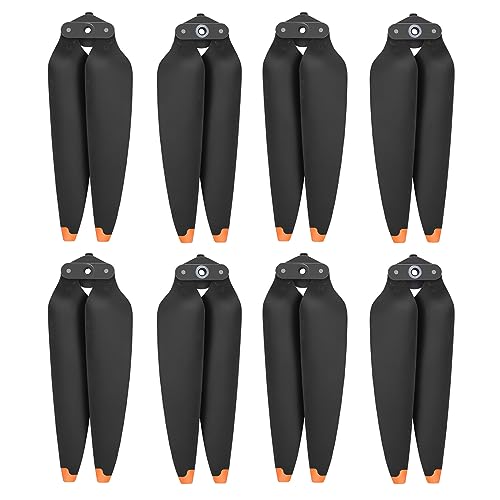Craznick Propeller für DJI Air 3/AIR 3S Ersatz Propellerblätter Geräuscharme Flügel für DJI Air 3/AIR 3S Drohnenzubehör 8 Stück Orange von Craznick