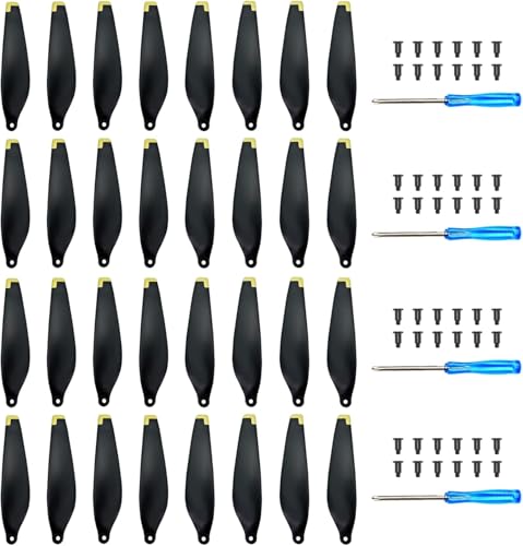 Propeller für DJI Mini 3 Ersatzpropeller Blätter Geräuscharm Zubehör für DJI Mini 3 Drohnenzubehör Exklusive Schrauben & Schraubendreher 32 Pcs Gold Spitzen Propeller für DJI Mini 3 Ersatzpropeller Blätter Geräuscharm Zubehör für DJI Mini 3 Drohnenzubehör Exklusive Schrauben & Schraubendreher 32 Pcs Gold Spitzen von Craznick