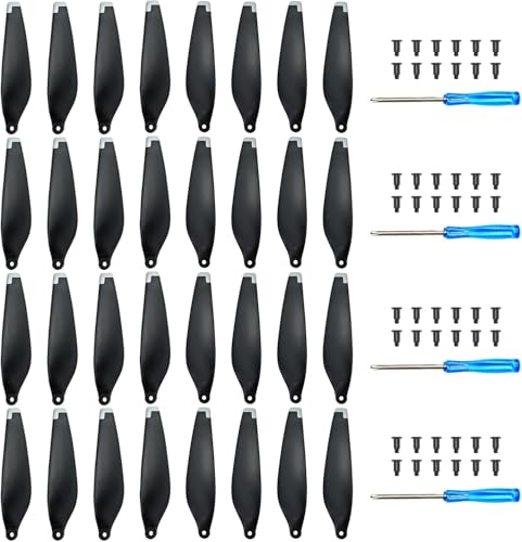 Propeller für DJI Mini 3 Ersatzpropeller Blätter Geräuscharm Zubehör für DJI Mini 3 Drohnenzubehör Exklusive Schrauben & Schraubendreher 32 Pcs Silberne Spitzen Propeller für DJI Mini 3 Ersatzpropeller Blätter Geräuscharm Zubehör für DJI Mini 3 Drohnenzubehör Exklusive Schrauben & Schraubendreher 32 Pcs Silberne Spitzen von Craznick