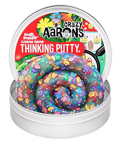 Crazy Aaron's Thinking Putty – Zwergen-Heim – mehrfarbige sensorische Knete für Kinder und Erwachsene in einer 10,2 cm großen Dose – kreativer und endloser Spaß, Stressabbau-Therapie-Spielzeug von Crazy Aaron's