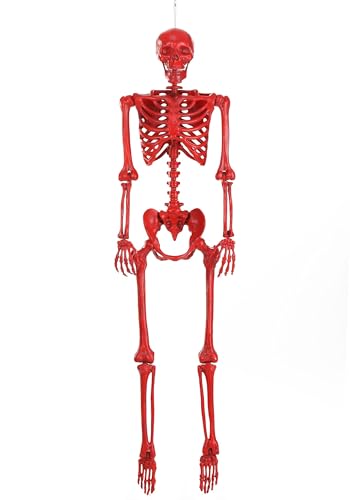 Crazy Bonez Rotes Pose-N-Stay Skelett Crazy Bonez Rotes Pose-N-Stay Skelett von Crazy Bonez