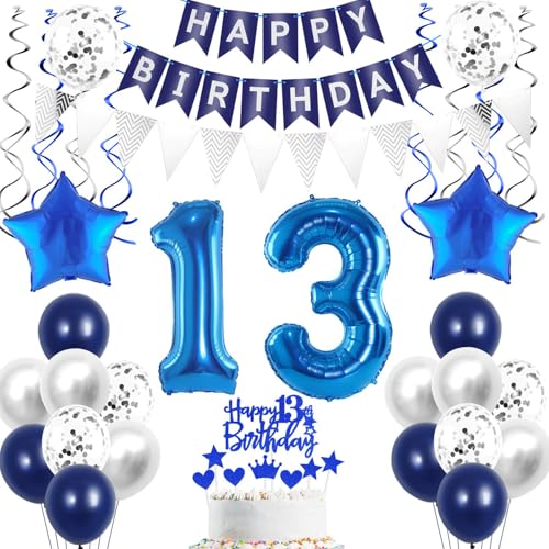 Deko 13. geburtstag Junge ballon silber blau tortendeko 13 geburtstag Junge deko luftballons 13. Geburtstag Junge blau Geburtstagsdeko 13 jahre Junge geburtstags ballon 13 Geburtstag Deko Junge Deko 13. geburtstag Junge ballon silber blau tortendeko 13 geburtstag Junge deko luftballons 13. Geburtstag Junge blau Geburtstagsdeko 13 jahre Junge geburtstags ballon 13 Geburtstag Deko Junge von Crazy-M