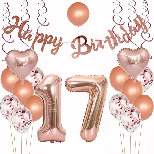Geburtstagsdeko 17 Rosegold Luftballon 17. Geburtstag Rosegold Geburtstagsdeko 17 Jahr Mädchen 17 Geburtstag Deko 17. Geburtstag Dekoration Luftballons 17 Geburtstags deko Mädchen Geburtstagsdeko 17 Rosegold Luftballon 17. Geburtstag Rosegold Geburtstagsdeko 17 Jahr Mädchen 17 Geburtstag Deko 17. Geburtstag Dekoration Luftballons 17 Geburtstags deko Mädchen von Crazy-M