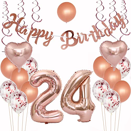 Geburtstagsdeko 24 Rosegold Luftballon 24. Geburtstag Rosegold Geburtstagsdeko 24 Jahr Mädchen Frau 24 Geburtstag Deko 24. Geburtstag Dekoration Luftballons 24 Geburtstags deko Frau Geburtstagsdeko 24 Rosegold Luftballon 24. Geburtstag Rosegold Geburtstagsdeko 24 Jahr Mädchen Frau 24 Geburtstag Deko 24. Geburtstag Dekoration Luftballons 24 Geburtstags deko Frau von Crazy-M