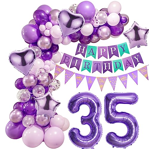 Lila 35 Geburtstag Deko Frauen, Geburtstagsdeko 35 Frauen, Lila Deko 35 Geburtstag Luftballon, 35. Ballon Girlande Lila, 35. Deko Geburtstag Frauen, Lila 35 Geburtstag Luftballons Girlande Lila 35 Geburtstag Deko Frauen, Geburtstagsdeko 35 Frauen, Lila Deko 35 Geburtstag Luftballon, 35. Ballon Girlande Lila, 35. Deko Geburtstag Frauen, Lila 35 Geburtstag Luftballons Girlande von Crazy-M