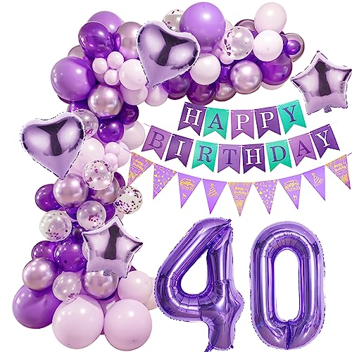 Lila 40 Geburtstag Deko Frauen, Geburtstagsdeko 40 Frauen, Lila Deko 40 Geburtstag Luftballon, 40. Ballon Girlande Lila, 40. Deko Geburtstag Frauen, Lila 40 Geburtstag Luftballons Girlande Lila 40 Geburtstag Deko Frauen, Geburtstagsdeko 40 Frauen, Lila Deko 40 Geburtstag Luftballon, 40. Ballon Girlande Lila, 40. Deko Geburtstag Frauen, Lila 40 Geburtstag Luftballons Girlande von Crazy-M