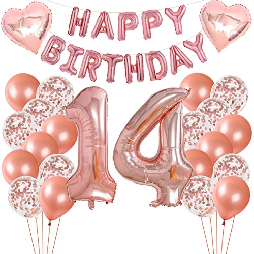 Luftballon 14 Geburtstag Rosegold, Geburtstagsdeko 14 Jahre Mädchen, Deko 14 Geburtstag Mädchen, 14 Geburtstag Deko Rosegold, Balloon 14.Geburtstagsdeko Folienballon, 14 Jahre Geburtstag Mädchen Luftballon 14 Geburtstag Rosegold, Geburtstagsdeko 14 Jahre Mädchen, Deko 14 Geburtstag Mädchen, 14 Geburtstag Deko Rosegold, Balloon 14.Geburtstagsdeko Folienballon, 14 Jahre Geburtstag Mädchen von Crazy-M