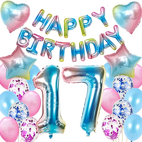 Luftballon 17 Geburtstag Regenbogen, Geburtstagsdeko 17 Jahre Mädchen, Deko 17 Geburtstag Mädchen, 17 Geburtstag Deko Regenbogen, Balloon 17.Geburtstagsdeko Folienballon, 17 Jahre Geburtstag Mädchen Luftballon 17 Geburtstag Regenbogen, Geburtstagsdeko 17 Jahre Mädchen, Deko 17 Geburtstag Mädchen, 17 Geburtstag Deko Regenbogen, Balloon 17.Geburtstagsdeko Folienballon, 17 Jahre Geburtstag Mädchen von Crazy-M