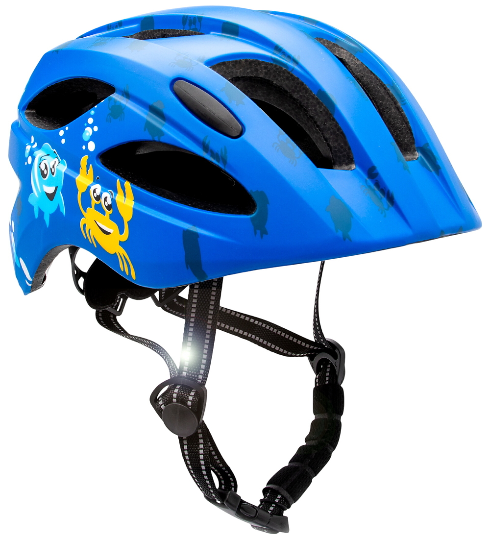 Crazy Safety Fahrradhelm - Cool Sea - S - Blue - Crazy Safety - 51-54 cm - Fahrradhelme Crazy Safety Fahrradhelm - Cool Sea - S - Blue - Crazy Safety - 51-54 cm - Fahrradhelme von Crazy Safety