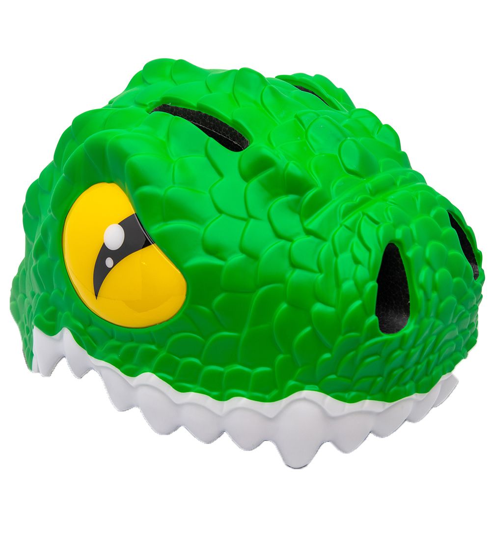 Crazy Safety Fahrradhelm m. Hell - Crocodile - Grün - Crazy Safety - 49-55 cm - Fahrradhelme Crazy Safety Fahrradhelm m. Hell - Crocodile - Grün - Crazy Safety - 49-55 cm - Fahrradhelme von Crazy Safety