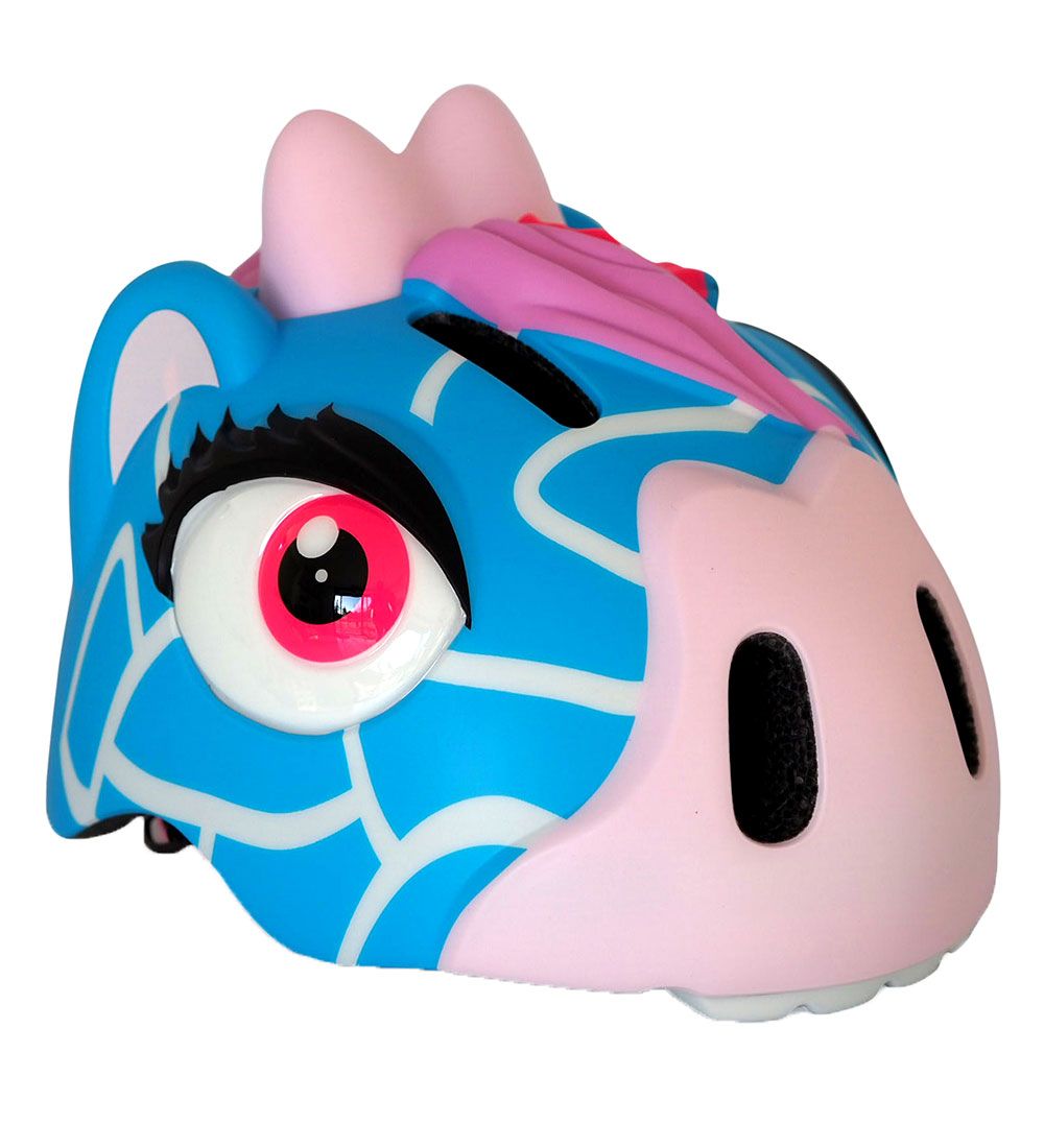 Crazy Safety Fahrradhelm m. Hell - Giraffe - Blau - Crazy Safety - 49-55 cm - Fahrradhelme Crazy Safety Fahrradhelm m. Hell - Giraffe - Blau - Crazy Safety - 49-55 cm - Fahrradhelme von Crazy Safety