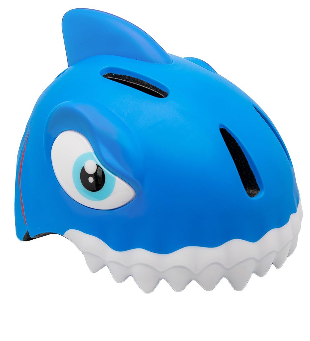 Crazy Safety Fahrradhelm m. Hell - Shark - Blau - Crazy Safety - 49-55 cm - Fahrradhelme Crazy Safety Fahrradhelm m. Hell - Shark - Blau - Crazy Safety - 49-55 cm - Fahrradhelme von Crazy Safety