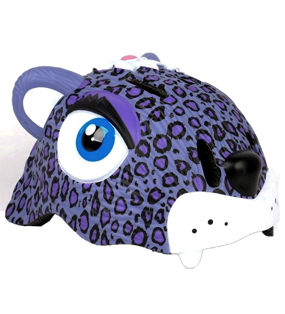 Crazy Safety Fahrradhelm m. Leicht - Leopard - Lila - Crazy Safety - 49-55 cm - Fahrradhelme Crazy Safety Fahrradhelm m. Leicht - Leopard - Lila - Crazy Safety - 49-55 cm - Fahrradhelme von Crazy Safety