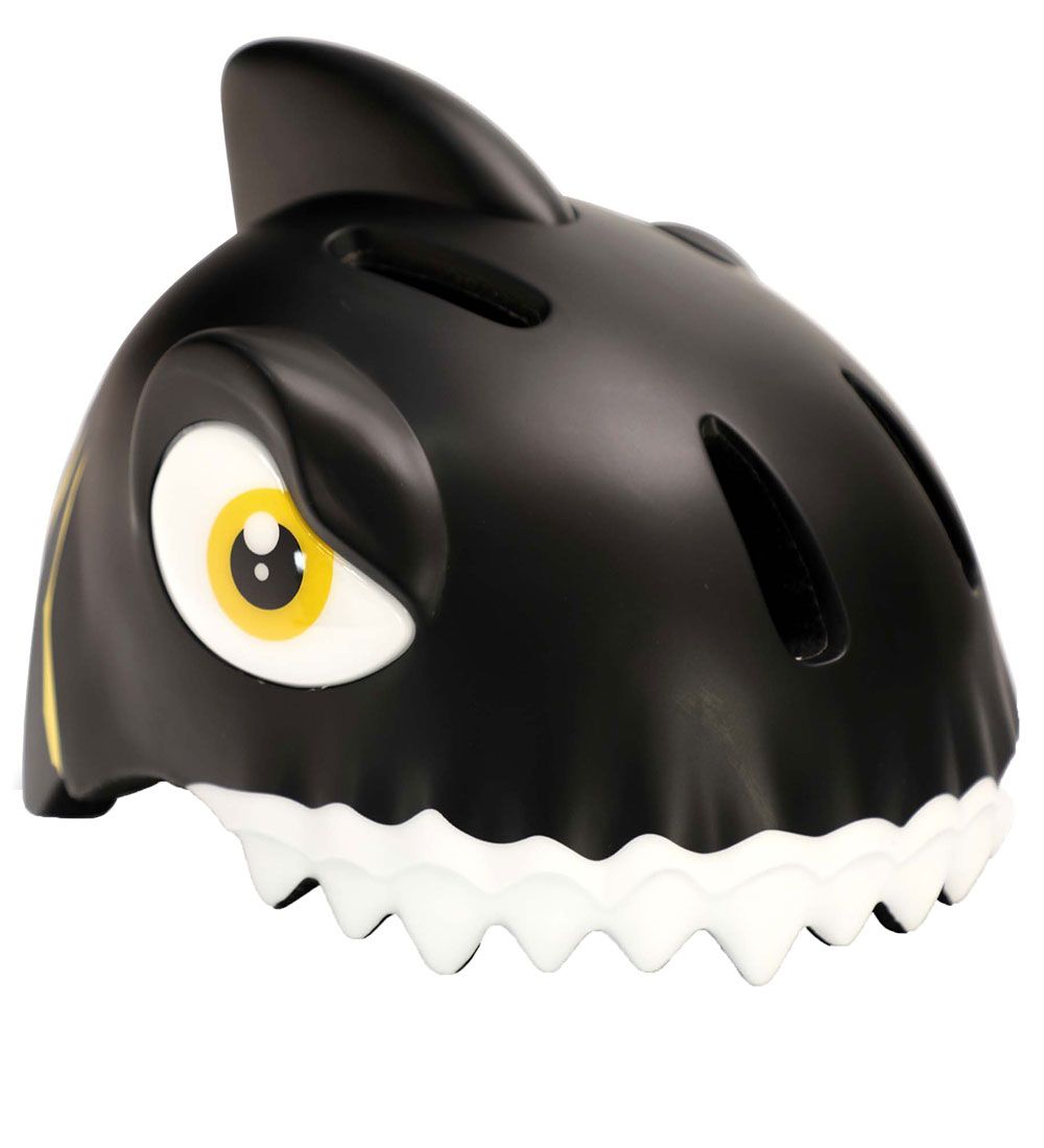 Crazy Safety Fahrradhelm m. Licht - Shark - Schwarz - Crazy Safety - 49-55 cm - Fahrradhelme Crazy Safety Fahrradhelm m. Licht - Shark - Schwarz - Crazy Safety - 49-55 cm - Fahrradhelme von Crazy Safety