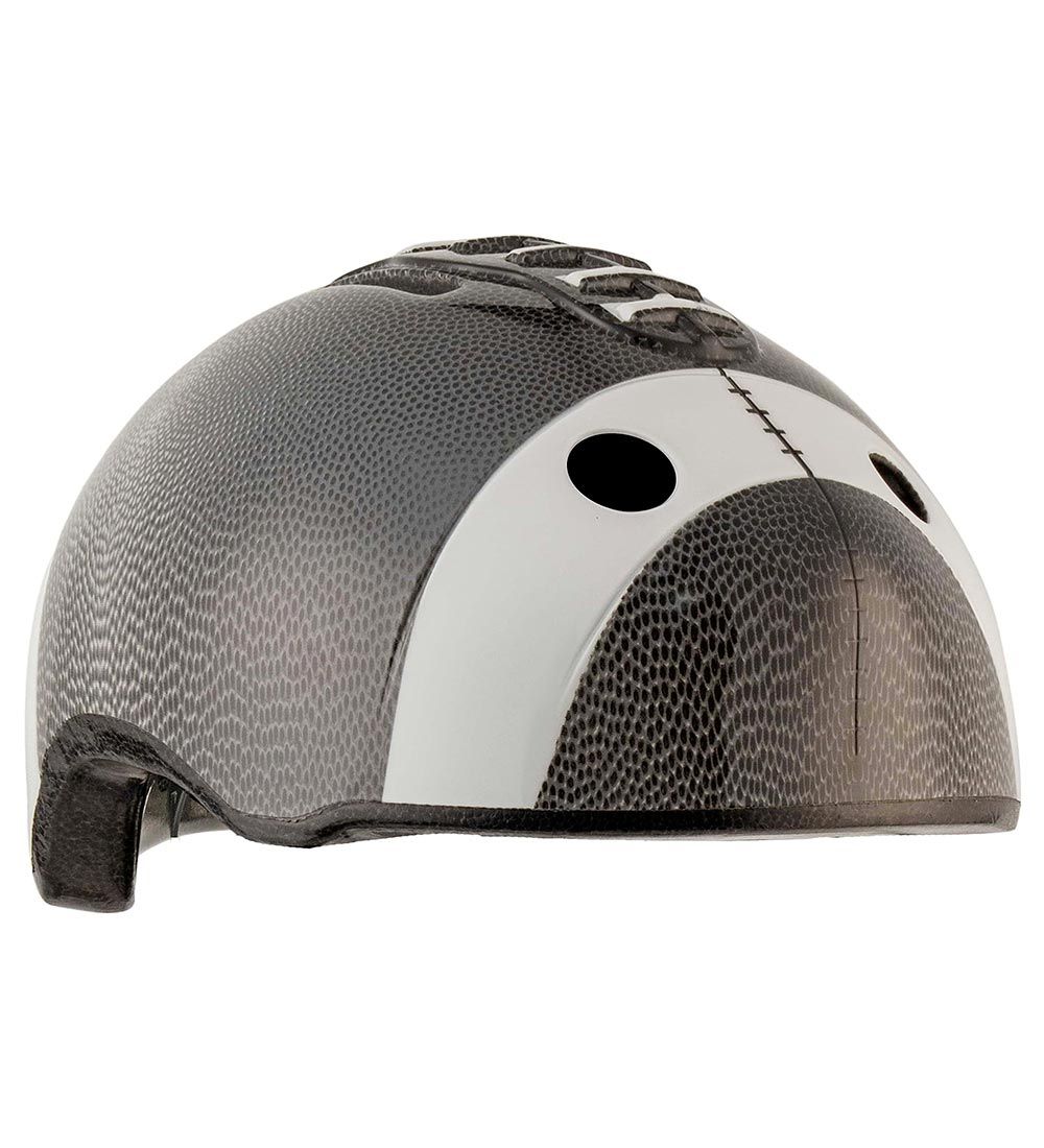 Crazy Safety Fahrradhelm m. Light - Fußball - Schwarz - Crazy Safety - 49-55 cm - Fahrradhelme Crazy Safety Fahrradhelm m. Light - Fußball - Schwarz - Crazy Safety - 49-55 cm - Fahrradhelme von Crazy Safety