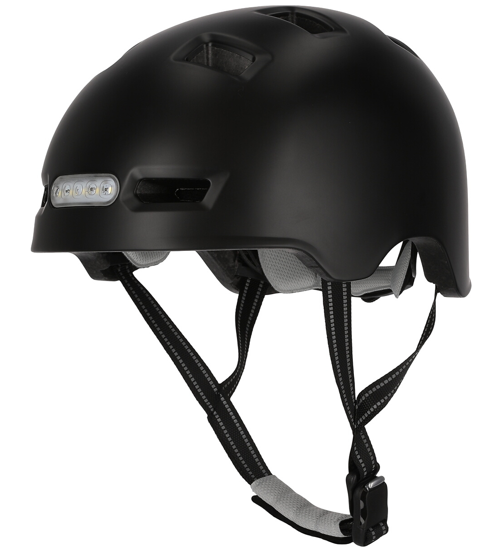 Crazy Safety Fahrradhelm m. Light - Vertigo - Schwarz - Crazy Safety - 54-57 cm - Fahrradhelme Crazy Safety Fahrradhelm m. Light - Vertigo - Schwarz - Crazy Safety - 54-57 cm - Fahrradhelme von Crazy Safety