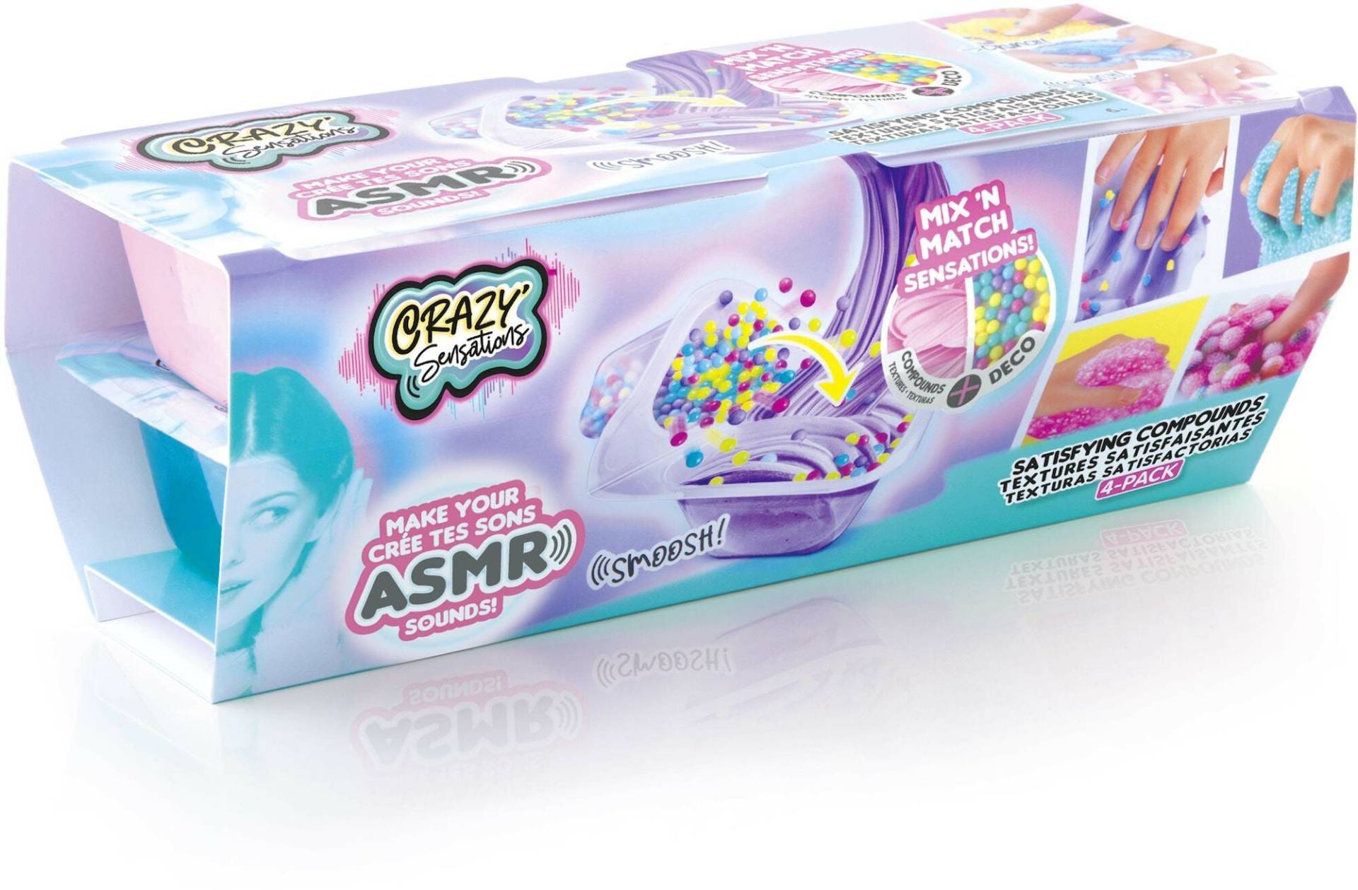 Crazy Sensations ASMR Schleim 4er-Pack Crazy Sensations ASMR Schleim 4er-Pack von Crazy Sensations