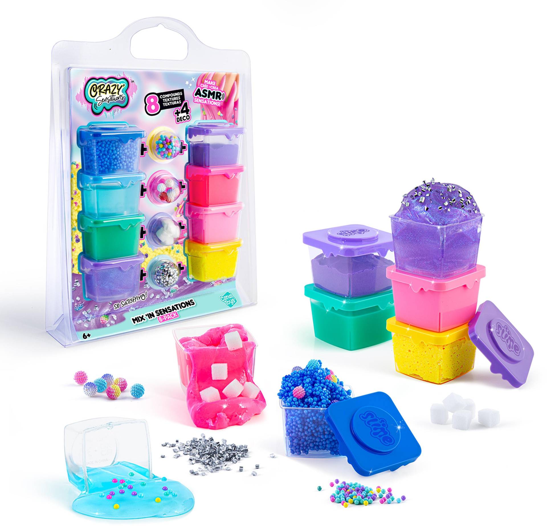Crazy Sensations Mixin Texturmassen 8er-Pack Crazy Sensations Mixin Texturmassen 8er-Pack von Crazy Sensations