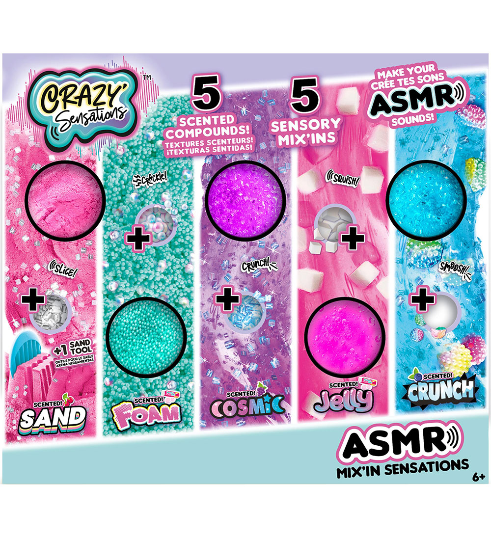 Crazy Sensations Set - ASMR - Mix 'In Sensations - 5 st. - Crazy Sensations - One Size - Slim Crazy Sensations Set - ASMR - Mix 'In Sensations - 5 st. - Crazy Sensations - One Size - Slim von Crazy Sensations