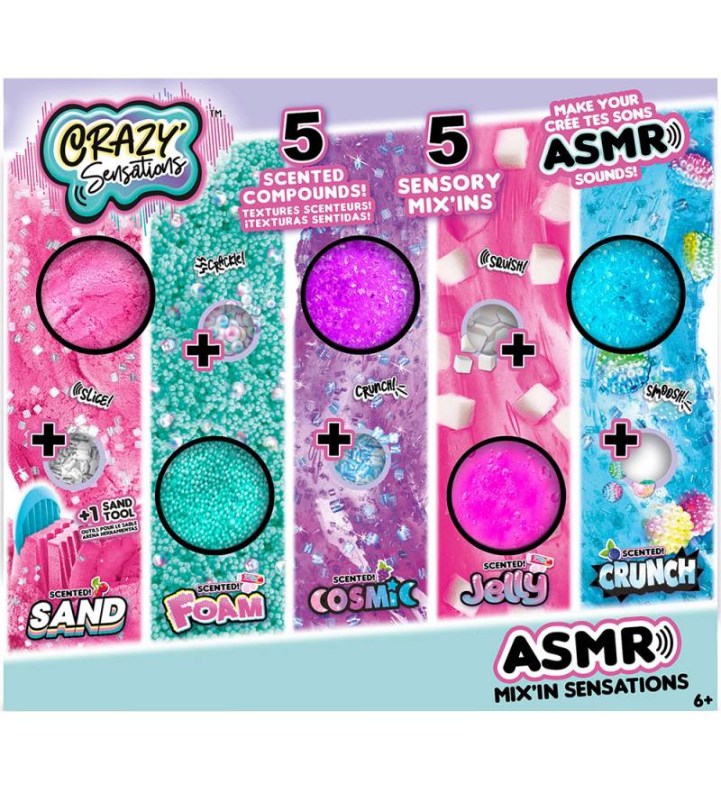 Crazy Sensations Set - ASMR - Mix 'In Sensations - 5 st. - Crazy Sensations - One Size - Slim Crazy Sensations Set - ASMR - Mix 'In Sensations - 5 st. - Crazy Sensations - One Size - Slim von Crazy Sensations