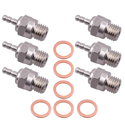 CrazyHobby 70117 Glühkerzen Set 6 Stück N3 N3 Spark Nitro Ersatzteile OS 8 für Traxxas HPI HSP Kyosho 1/8 1/10 RC Auto LKW Buggy CrazyHobby 70117 Glühkerzen Set 6 Stück N3 N3 Spark Nitro Ersatzteile OS 8 für Traxxas HPI HSP Kyosho 1/8 1/10 RC Auto LKW Buggy von CrazyHobby