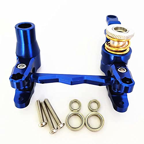 Aluminium Lenkeinheit blau für Traxxas 1/10 MAXX 8946 von CrazyRacer