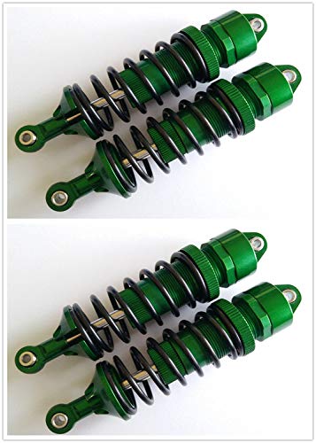 Aluminum Front and Rear Shocks Dampers -4pcs Green for Traxxas 1/10 REVO EREVO E-REVO E-REVO 2.0 Summit 5460 von EPTNNASO