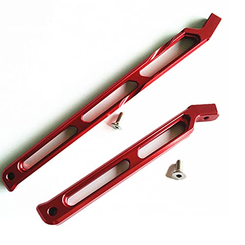 Aluminum Rear Long Chassis Brace Red for Armma Senton Typhon Kraton 6S AR320446 von CrazyRacer