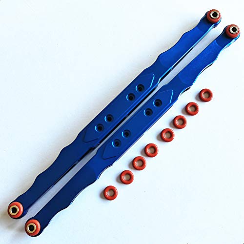 Aluminum Rear Trailing Arms Linkage Blue for TRAXXASSS Unlimited Desert Racer UDR 8544 von EPTNNASO