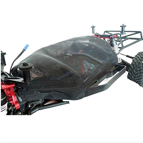 Chassis Dustproof Dirt Snow Rock Resist Guard Cover Fit Traxxas 1/10 RC Slash 4X4 VXL OBA 68086-24 von CrazyRacer