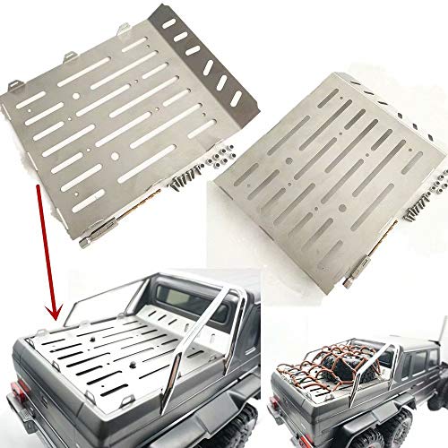 1PC Stainless Steel Rear Bucket Plate with Hook Fit Traxxas 1/10 TRX-6 G63 6X6 TRX6 1PC Stainless Steel Rear Bucket Plate with Hook Fit Traxxas 1/10 TRX-6 G63 6X6 TRX6 von EPTNNASO