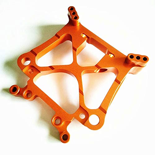 CrazyRacer 1pc Aluminum Front or Rear Shock Tower Alloy Damper Plate for HPI 1/8 Savage X XL Savage Flux 85234 von CrazyRacer