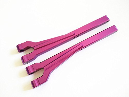 CrazyRacer Alloy Aluminum Front/Rearn Upper Arm - 1PR Purple for H-P-I 1/8 Savage 21 25 SS 3.5 4.6 Flux X XL von EPTNNASO