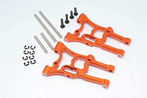 CrazyRacer Aluminum Front Suspension Arm -1pr Orange for HPI WR8 Ken Block Flux 107899 von CrazyRacer