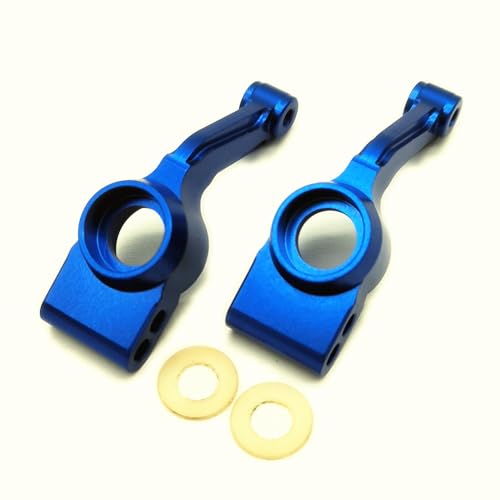 CrazyRacer Aluminum Rear Carrier Stub Axle Blue for Traxxas Slash 4X4 Rustler Rally Stampede Telluride 1952 von EPTNNASO