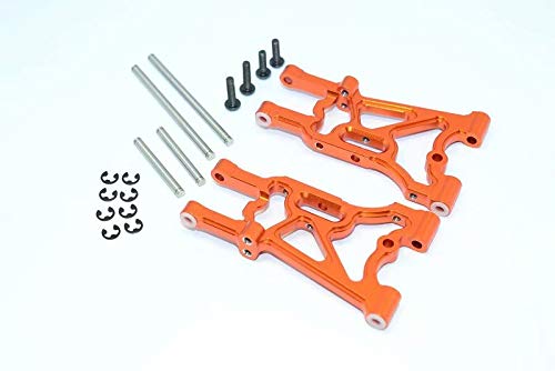 CrazyRacer Aluminum Rear Suspension Arm -1pr Orange for HPI WR8 Ken Block Flux 107900 von CrazyRacer