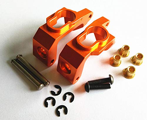 CrazyRacer H-P-I BULLET3.0 MT ST Ken Block WR8 Flux Upgrade Parts Aluminum Alloy Front C HUB Carriers-1PR Set for 101209 Orange von EPTNNASO