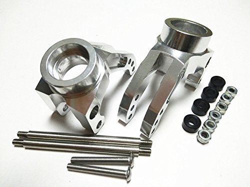 CrazyRacer H-P-I Savage XL, Flux, X 4.6 Aluminum Heavy Duty Rear Hub Carrier Set Silver CrazyRacer H-P-I Savage XL, Flux, X 4.6 Aluminum Heavy Duty Rear Hub Carrier Set Silver von EPTNNASO