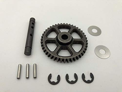 CrazyRacer Idler Gear 44T Central Differential Gear with Shaft for HPI RC Savage Flux HP 100905 von CrazyRacer