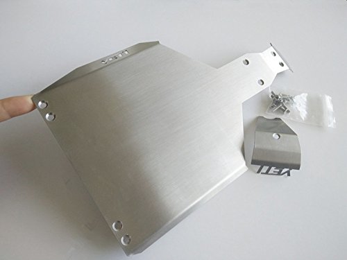 Steel Chassis Protector Guard Rear Axle Skid Plate (2pcs) for RC Car Axiall YETII 90025 90026 90050 von EPTNNASO